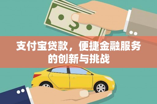 延津支付宝贷款，便捷金融服务的创新与挑战