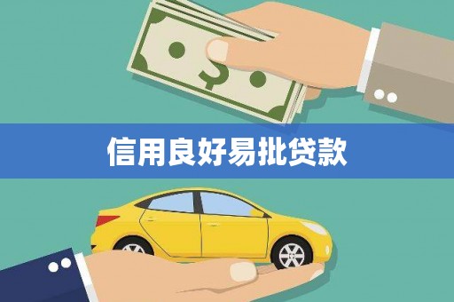 延津信用良好易批贷款