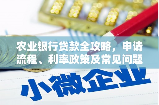 延津农业银行贷款全攻略，申请流程、利率政策及常见问题解析
