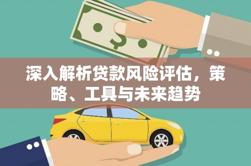 延津深入解析贷款风险评估，策略、工具与未来趋势