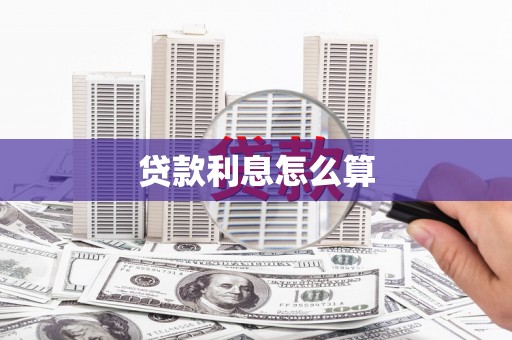 延津贷款利息怎么算