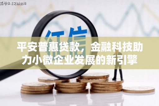 延津平安普惠贷款，金融科技助力小微企业发展的新引擎