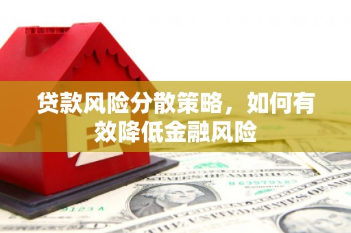 延津贷款风险分散策略，如何有效降低金融风险