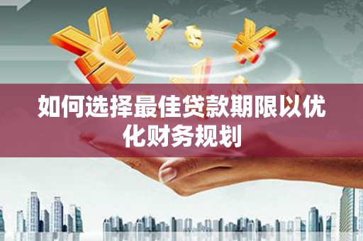 延津如何选择最佳贷款期限以优化财务规划