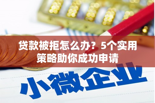 延津贷款被拒怎么办？5个实用策略助你成功申请