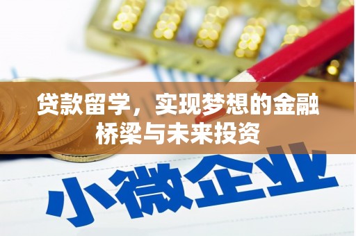延津贷款留学，实现梦想的金融桥梁与未来投资