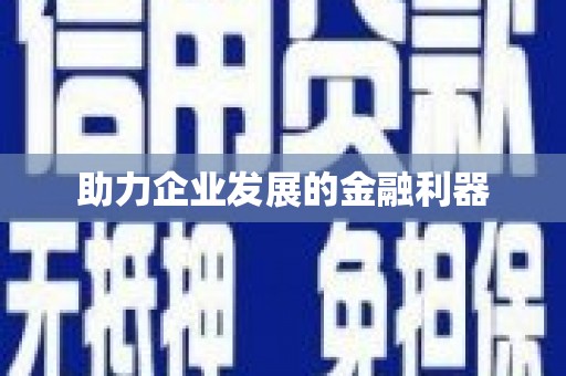 延津助力企业发展的金融利器