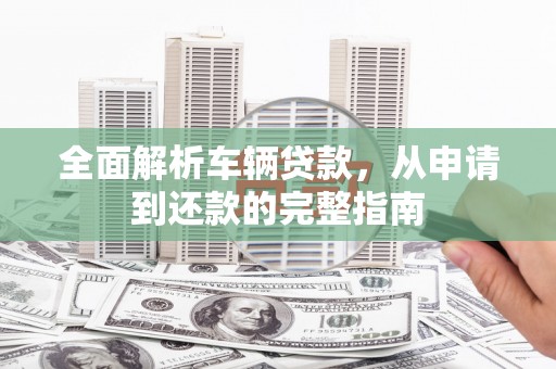 延津全面解析车辆贷款，从申请到还款的完整指南