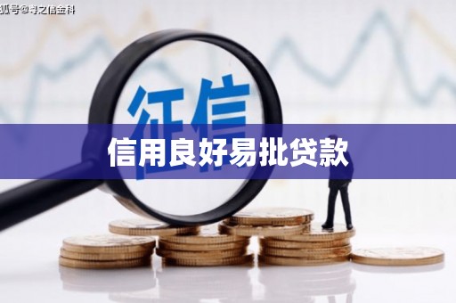 延津信用良好易批贷款