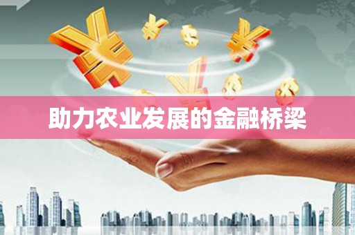 延津助力农业发展的金融桥梁