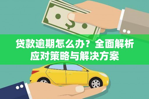 延津贷款逾期怎么办？全面解析应对策略与解决方案