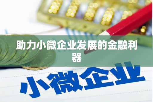 延津助力小微企业发展的金融利器