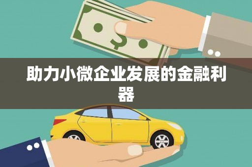 延津助力小微企业发展的金融利器