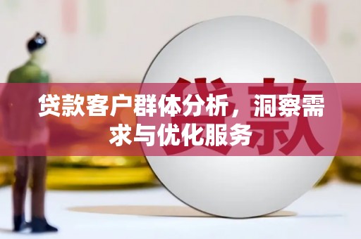 延津贷款客户群体分析，洞察需求与优化服务